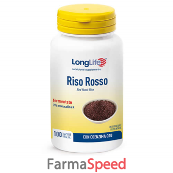 longlife riso rosso 100 capsule vegetali