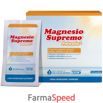 magnesio supremo potassio+ 24 bustine