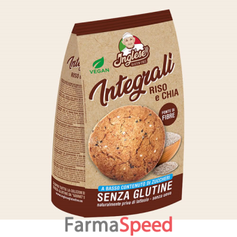 inglese biscotti riso integrale semi di chia 300 g