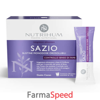 nutrihum sazio 30 bustine monodose