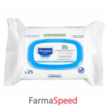 mustela salviettine multiuso 25 pezzi 
