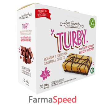 turby merendina pan di spagna con crema cioccolato 4 pezzi da 35 g