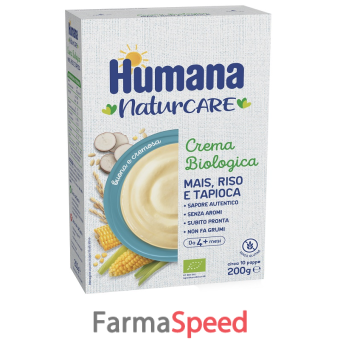 humana crema mais riso tapioca bio 200 g