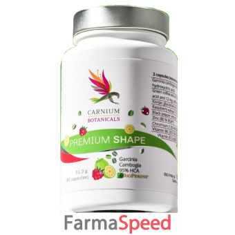 carnium botanicals premium shape 60 capsule