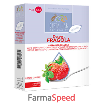 dlab dessert fragola 3 buste