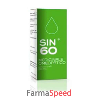 sin 60*orale gtt 50 ml