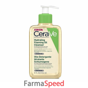 cerave olio detergente idratante 236 ml