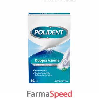 polident polvere adesiva per protesi gusto menta 50 g