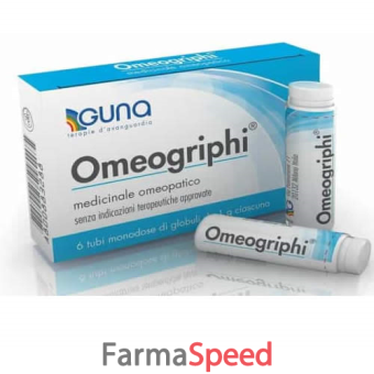 omeogriphi*6 contenitori monodose 1 g