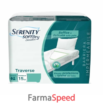 serenity traversa sd sensitive super 60x90 cm 15 pezzi