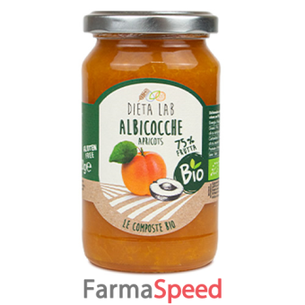 dietalab composta albicocca bio 220 g