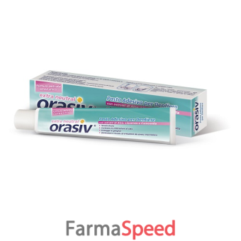 orasiv extra neutral pasta adesiva per dentiere 40 g