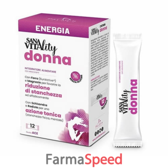 sanavitality energia donna 12 stickpack