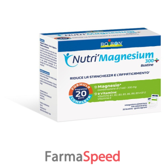 nutri'magnesium 300+ 20 bustine