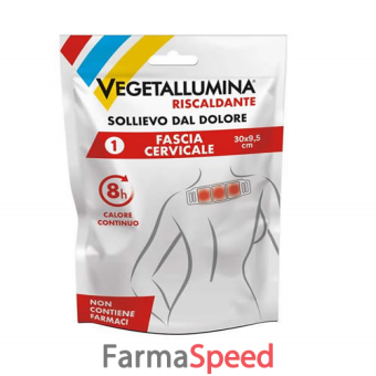 vegetallumina fascia cervicale riscaldante 1 pezzo