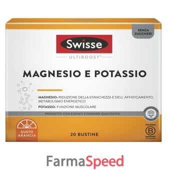 swisse ultiboost magnesio e potassio 20 bustine