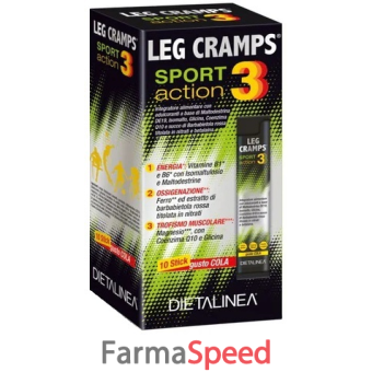 leg cramps sport 10 stick pack dietalinea