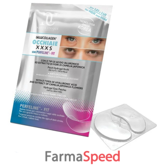 natur unique ialucollagen occhiaie xxxs patch hydrogel 2 pezzi