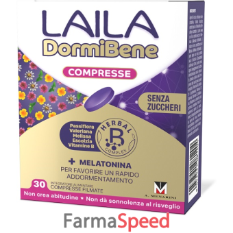 laila dormibene 30 compresse