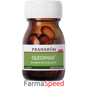pranarom oleomax benessere vie respiratorie 15 capsule