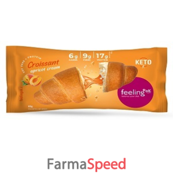 feeling ok croissant albicocca 65 g