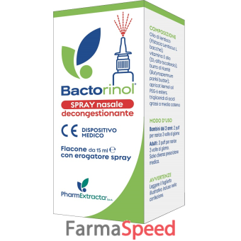 bactorinol spray nasale 15 ml