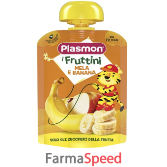 plasmon omogeneizzato pouch mela banana 130 g