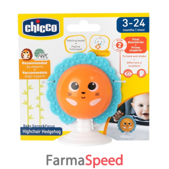 chicco gioco baby sense&focus gioco seggiolone riccio