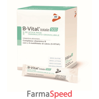 b-vital totale 500 30 stick pack da 1,2 g