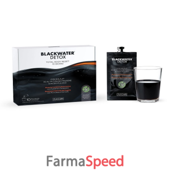 black water detox 10 buste da 20 ml