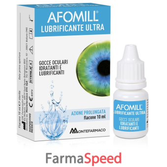 afomill lubrificante ultra gocce oculari 10 ml