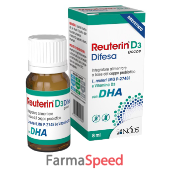 reuterin d3 difesa gocce con dha 8 ml