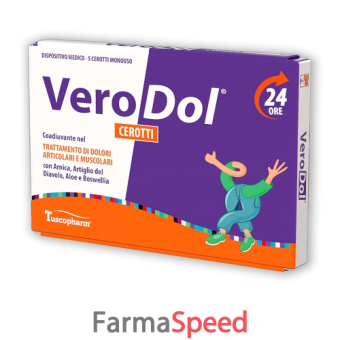 cerotto verodol 5 pezzi