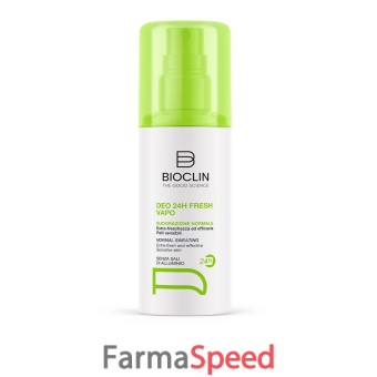 bioclin deo 24h vapo senza profumo nuova formulazione 100 ml