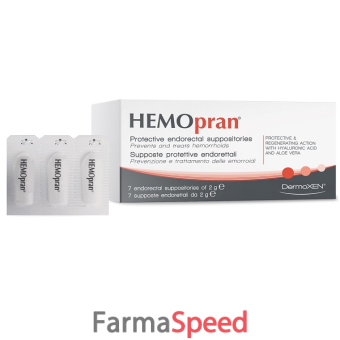 hemopran endorettali 7 supposte 2 g