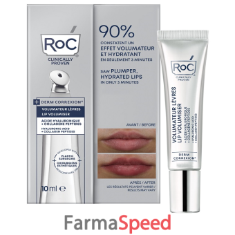 roc derm correxion lip volumizer 10 ml