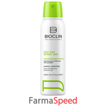 bioclin deo 24h spray dry nuova formula 150 ml