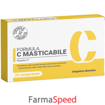 formula c masticabile 20 compresse da 500 mg