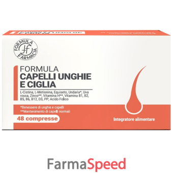 formula capelli unghie e ciglia 48 compresse
