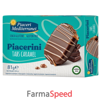 piaceri mediterranei piacerini tabs caramel 81 g
