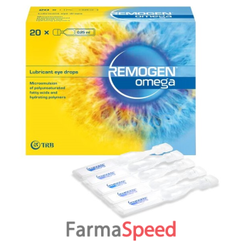 remogen omega gocce oculari lubrificanti 20 monodose da 0,25 ml