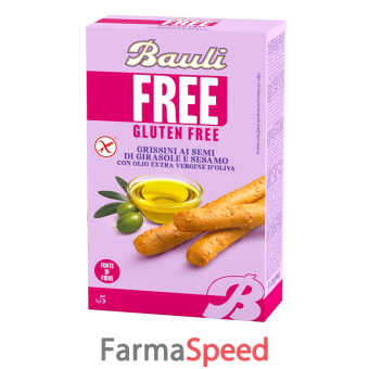 bauli free grissini semi girasole e sesamo 100 g