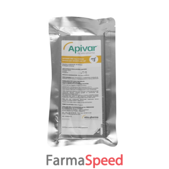 apivar*10 strisce 500mg