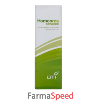 homeores composto spray nasale 20 ml soluzione fisiologica