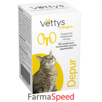 vettys integra depur gatto 30 compresse masticabili