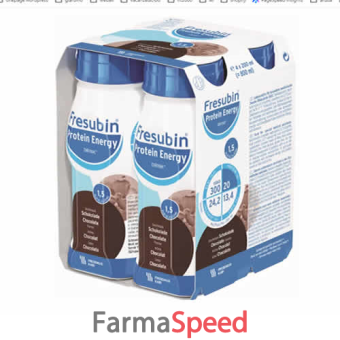 fresubin protein energy drink cioccolato 4 x 200 ml