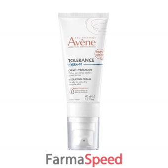 avene tolerance hydra 10 crema idratante 40 ml