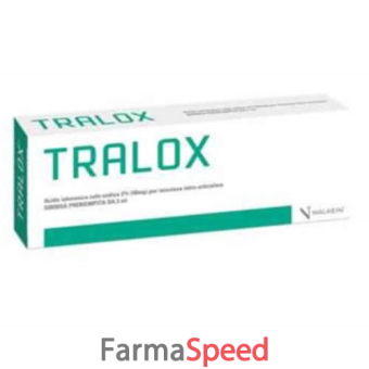 tralox 2% siringa preriempita acido ialuronico 2 ml