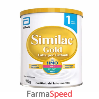 similac gold stage 1 latte neonati 0-6 mesi 900 g