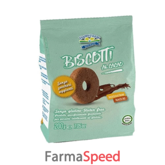 happy farm biscotti al cacao senza zucchero 200 g